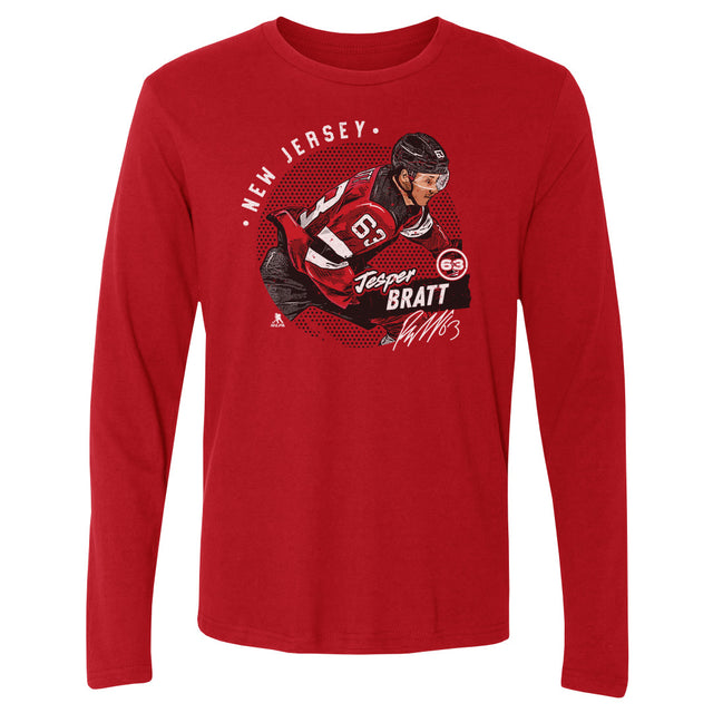 Jesper Bratt Men's Long Sleeve T-Shirt | 500 LEVEL