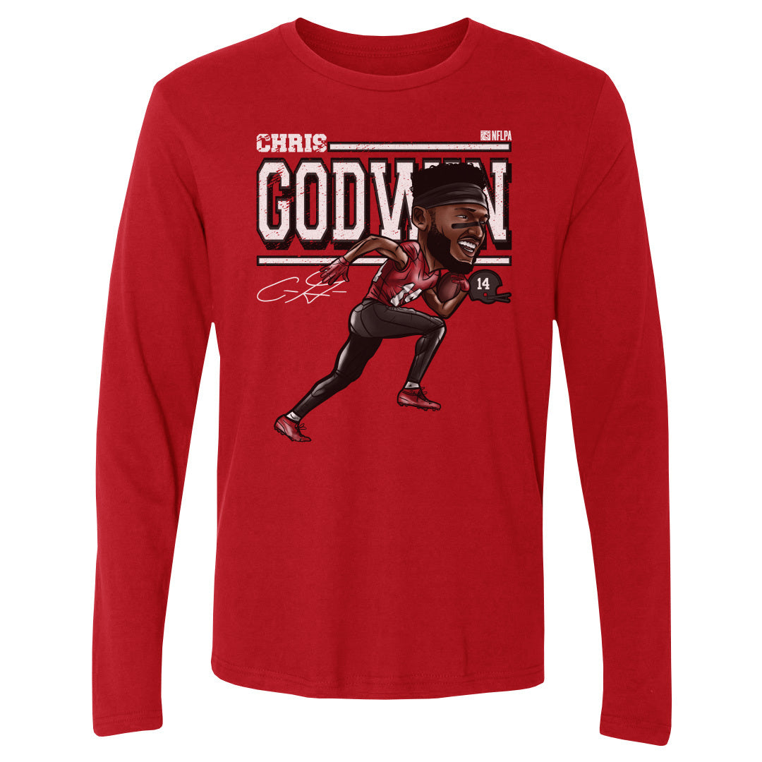 Chris Godwin Men's Long Sleeve T-Shirt | 500 LEVEL