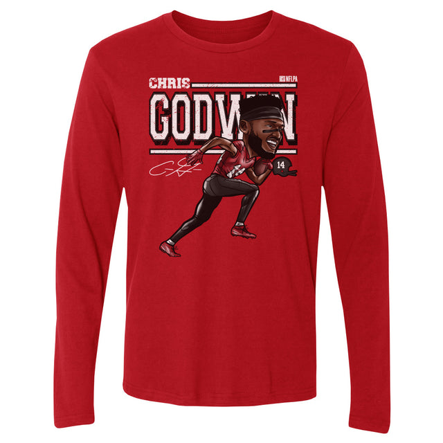Chris Godwin Men's Long Sleeve T-Shirt | 500 LEVEL