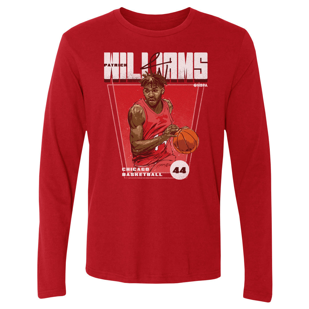 Patrick Williams Men's Long Sleeve T-Shirt | 500 LEVEL