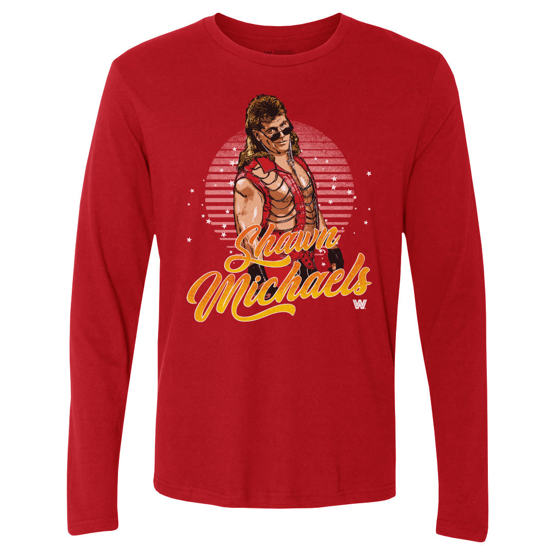 Shawn Michaels Men's Long Sleeve T-Shirt | 500 LEVEL