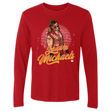 Shawn Michaels Men's Long Sleeve T-Shirt | 500 LEVEL