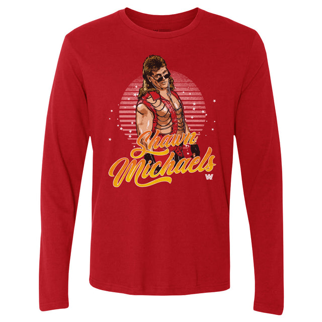 Shawn Michaels Men's Long Sleeve T-Shirt | 500 LEVEL