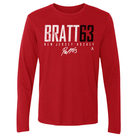 Jesper Bratt Men's Long Sleeve T-Shirt | 500 LEVEL