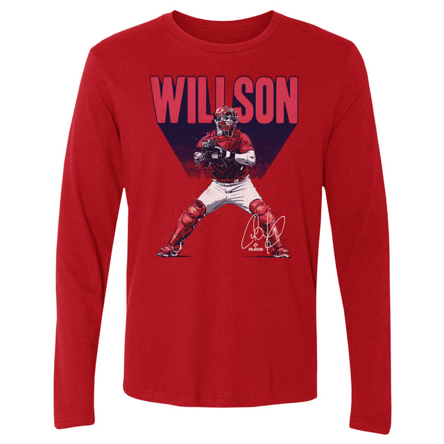 Willson Contreras Men's Long Sleeve T-Shirt | 500 LEVEL