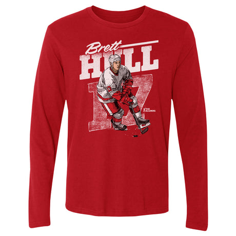 Brett Hull Men's Long Sleeve T-Shirt | 500 LEVEL