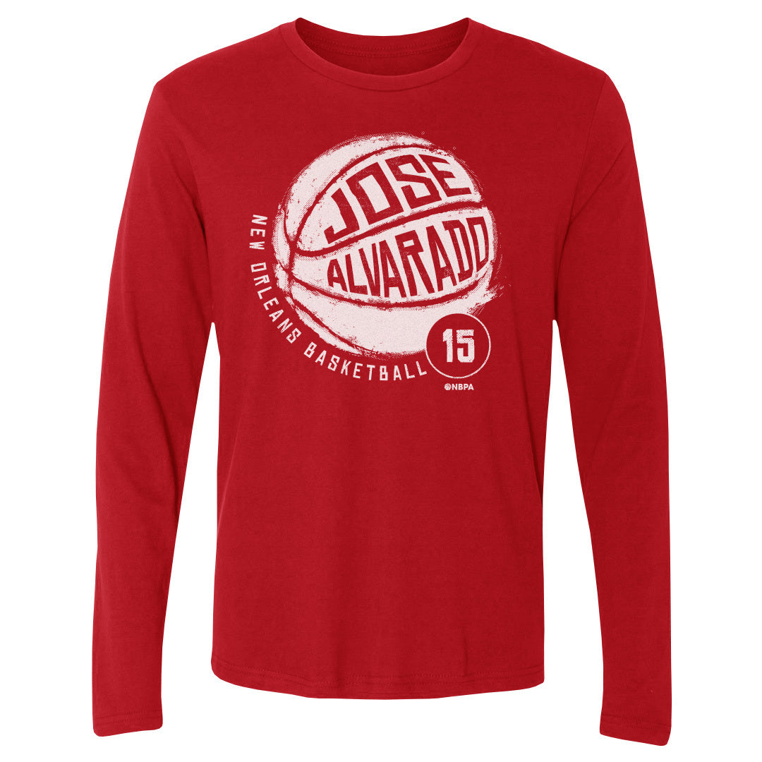 Jose Alvarado Men's Long Sleeve T-Shirt | 500 LEVEL