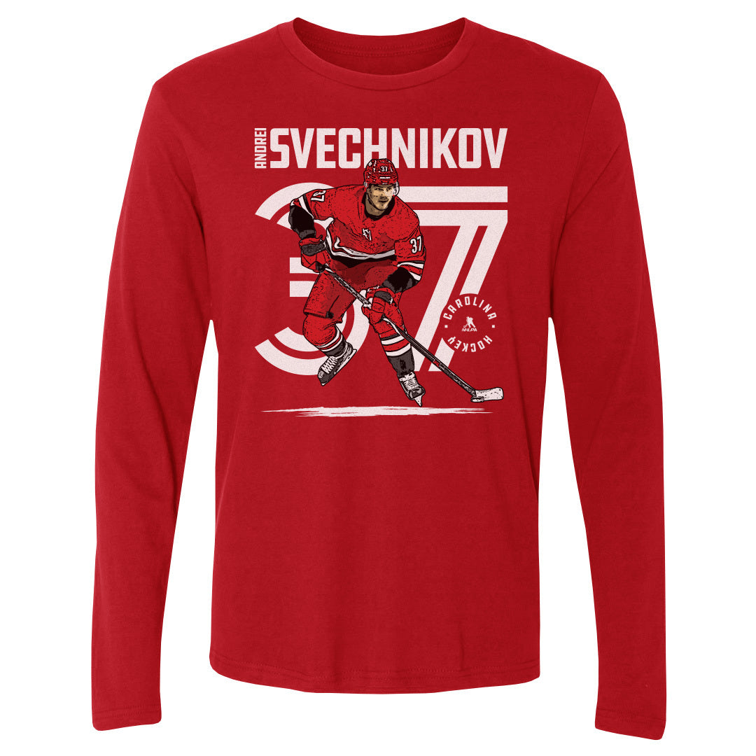 Andrei Svechnikov Men's Long Sleeve T-Shirt | 500 LEVEL