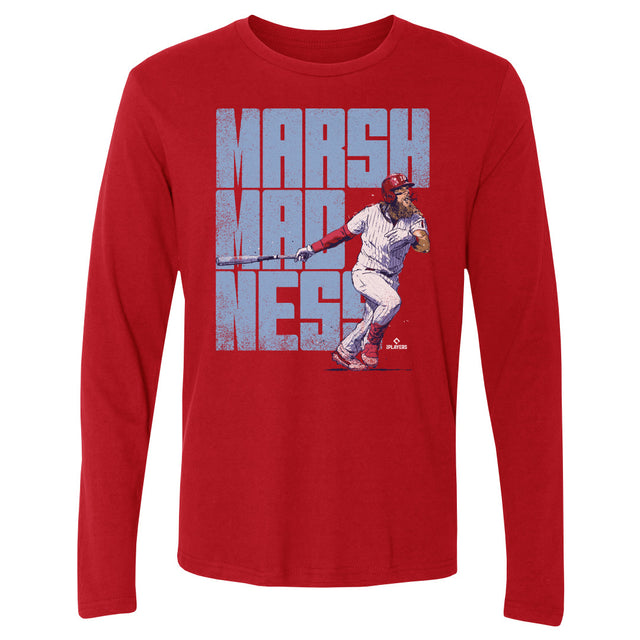 Brandon Marsh Men's Long Sleeve T-Shirt | 500 LEVEL
