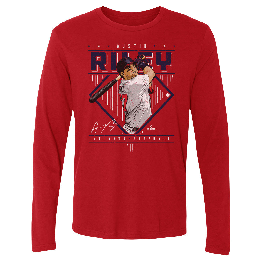 Austin Riley Men's Long Sleeve T-Shirt | 500 LEVEL