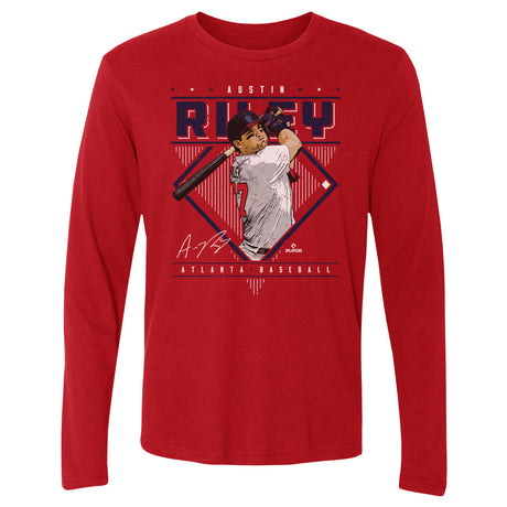 Austin Riley Men's Long Sleeve T-Shirt | 500 LEVEL