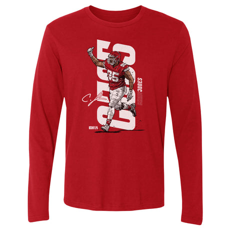 Chris Jones Men's Long Sleeve T-Shirt | 500 LEVEL