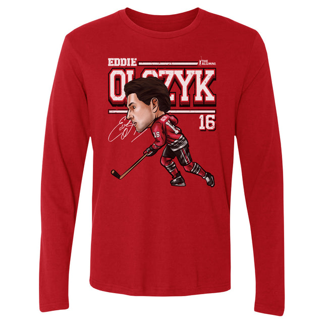 Eddie Olczyk Men's Long Sleeve T-Shirt | 500 LEVEL