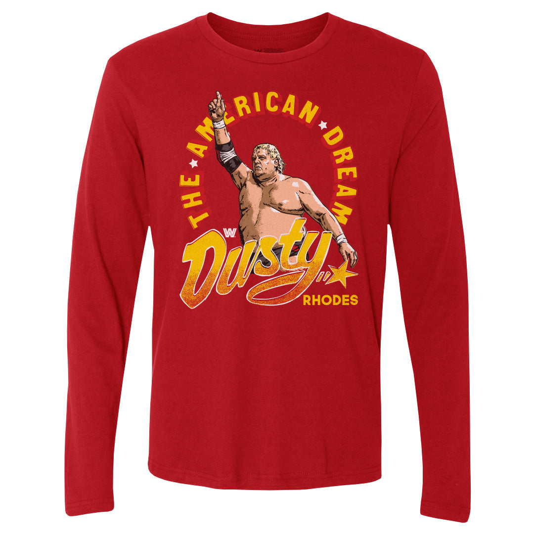 Dusty Rhodes Men's Long Sleeve T-Shirt | 500 LEVEL