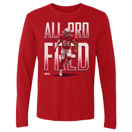 Fred Warner Men's Long Sleeve T-Shirt | 500 LEVEL