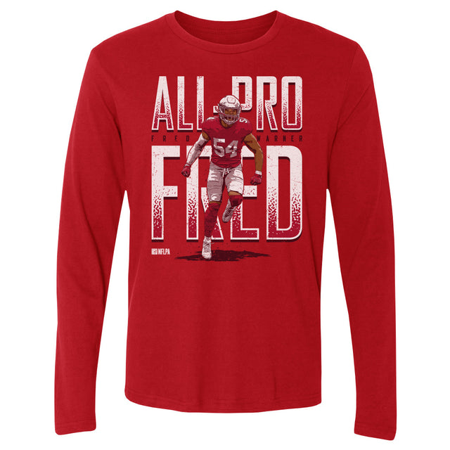 Fred Warner Men's Long Sleeve T-Shirt | 500 LEVEL