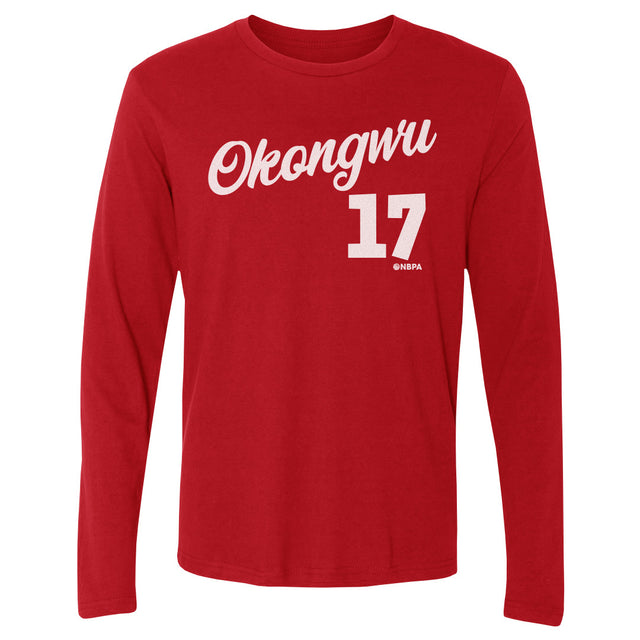 Onyeka Okongwu Men's Long Sleeve T-Shirt | 500 LEVEL