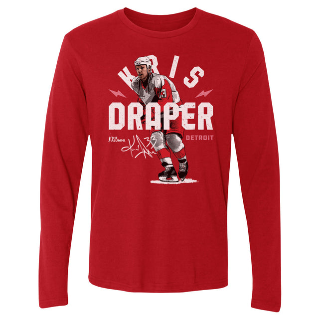 Kris Draper Men's Long Sleeve T-Shirt | 500 LEVEL
