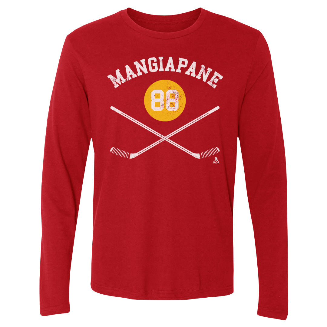 Andrew Mangiapane Men&#39;s Long Sleeve T-Shirt | 500 LEVEL