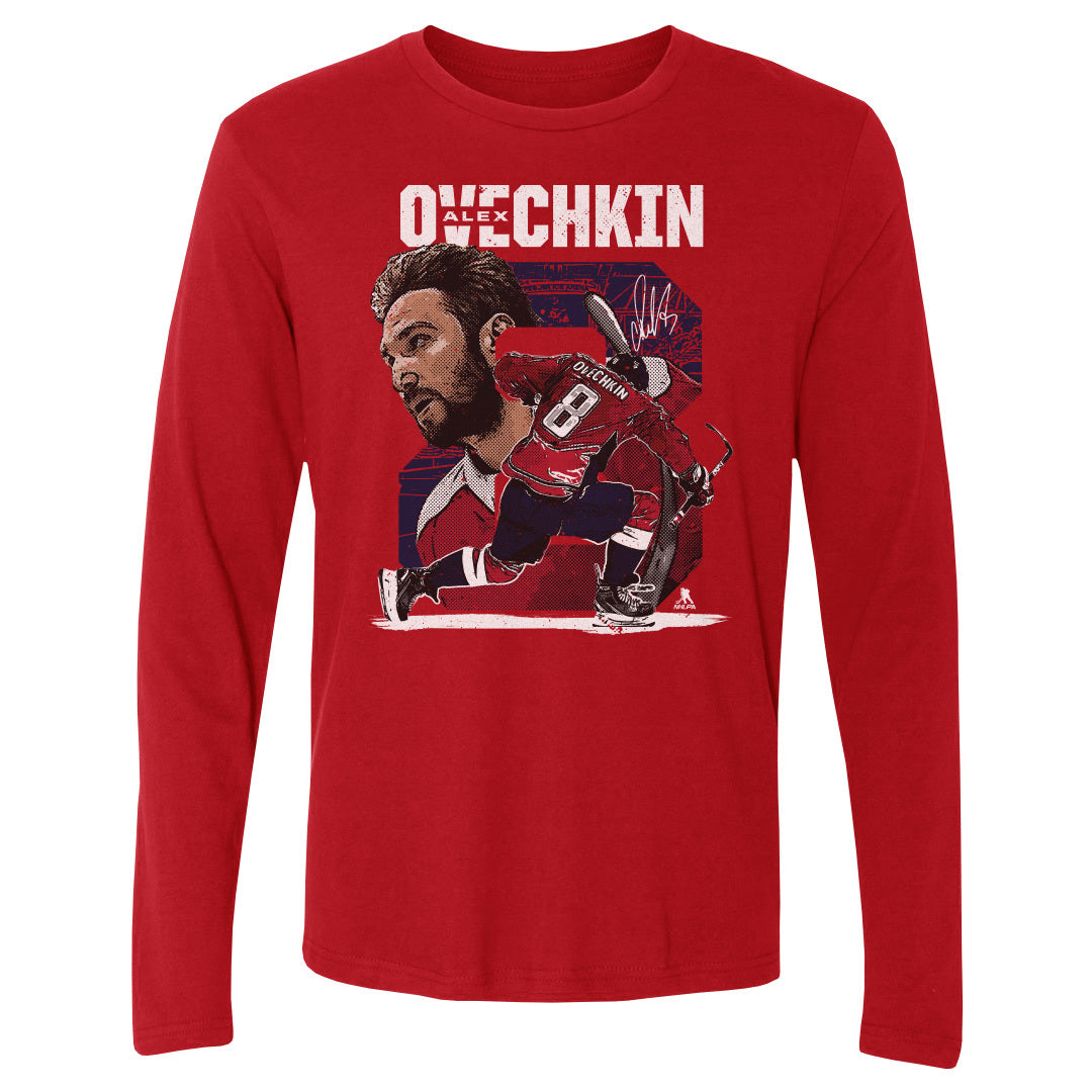 Alex Ovechkin Men's Long Sleeve T-Shirt | 500 LEVEL