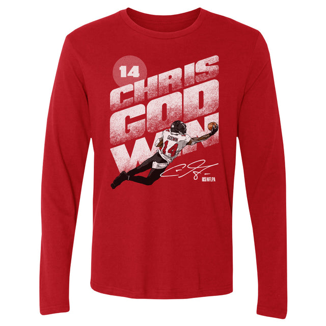 Chris Godwin Men's Long Sleeve T-Shirt | 500 LEVEL