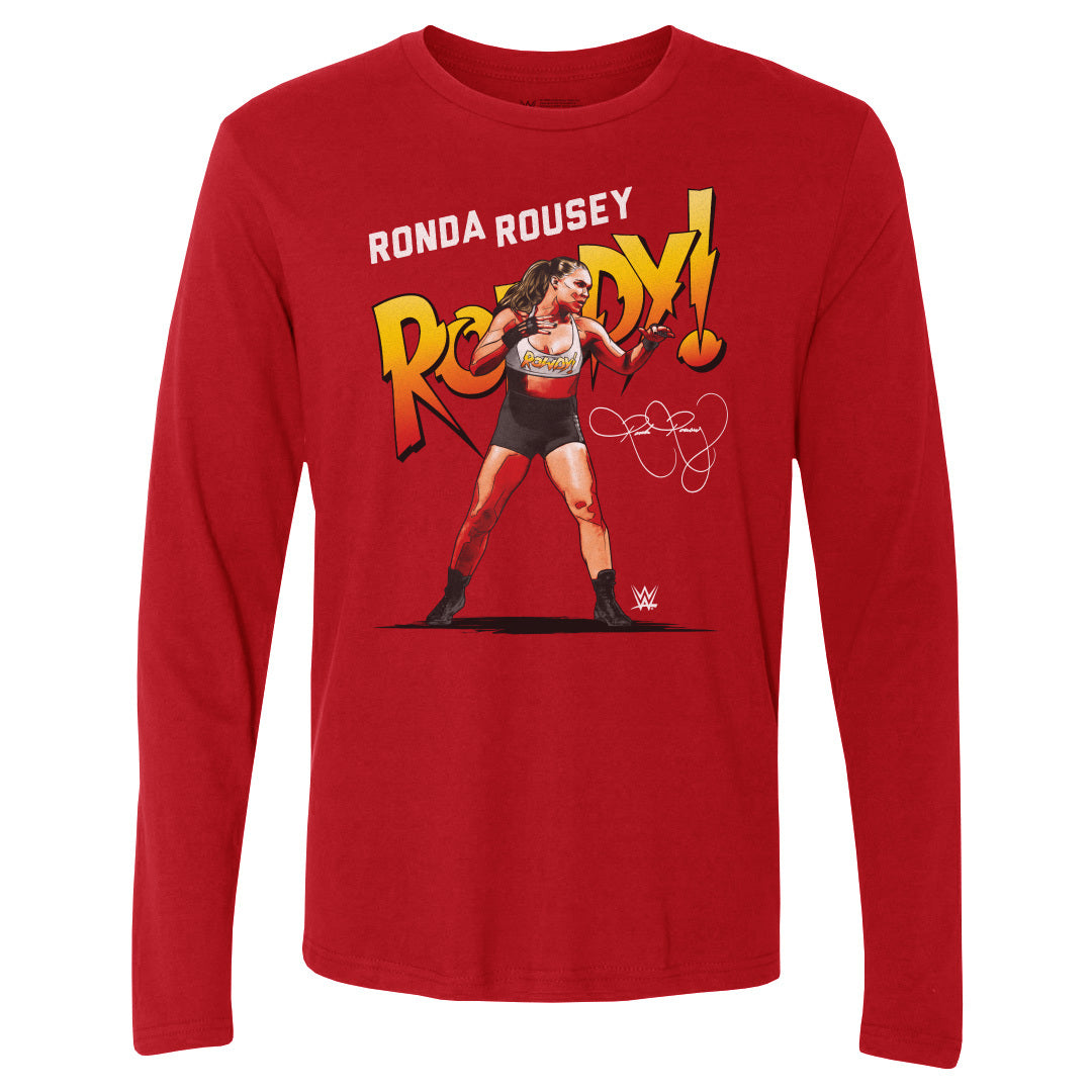 Ronda Rousey Men&#39;s Long Sleeve T-Shirt | 500 LEVEL