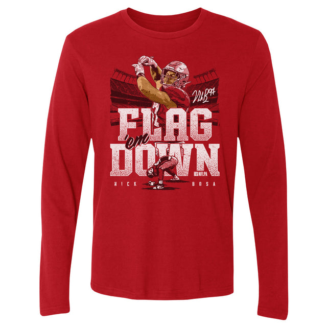 Nick Bosa Men's Long Sleeve T-Shirt | 500 LEVEL