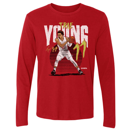 Trae Young Men's Long Sleeve T-Shirt | 500 LEVEL