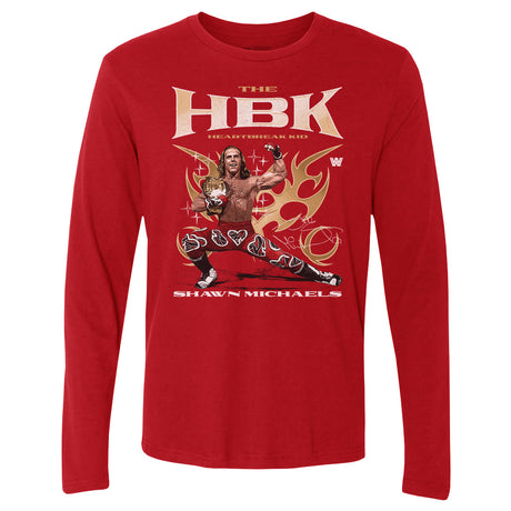 Shawn Michaels Men's Long Sleeve T-Shirt | 500 LEVEL