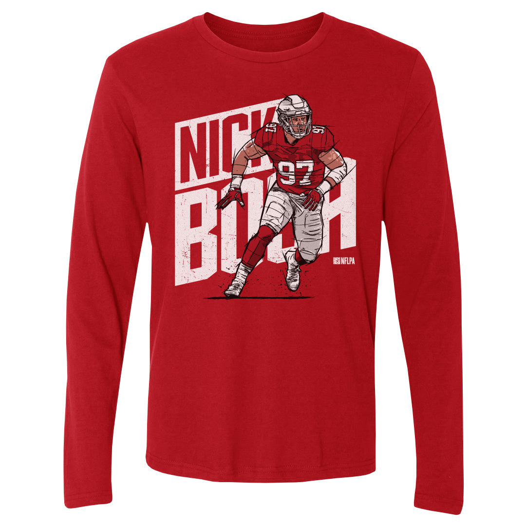 Nick Bosa Men's Long Sleeve T-Shirt | 500 LEVEL