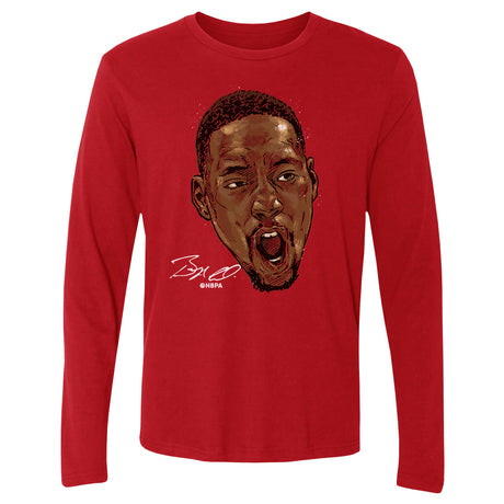 Bam Adebayo Men's Long Sleeve T-Shirt | 500 LEVEL