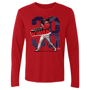 Steven Kwan Men's Long Sleeve T-Shirt | 500 LEVEL