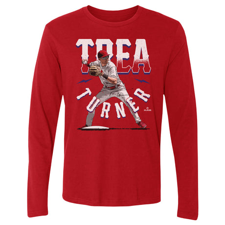 Trea Turner Men's Long Sleeve T-Shirt | 500 LEVEL