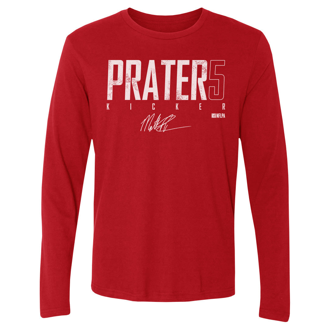 Matt Prater Men&#39;s Long Sleeve T-Shirt | 500 LEVEL
