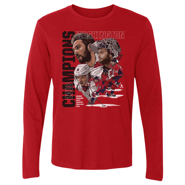 Alex Ovechkin Men's Long Sleeve T-Shirt | 500 LEVEL