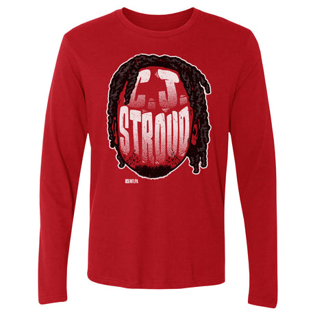 C.J. Stroud Men's Long Sleeve T-Shirt | 500 LEVEL