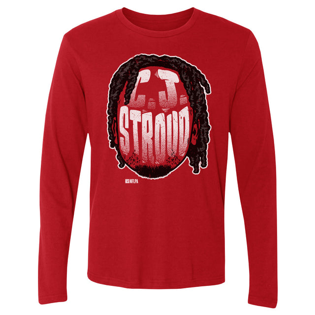 C.J. Stroud Men's Long Sleeve T-Shirt | 500 LEVEL