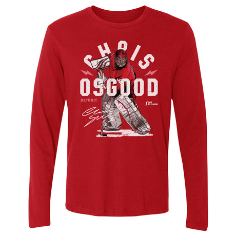 Chris Osgood Men's Long Sleeve T-Shirt | 500 LEVEL