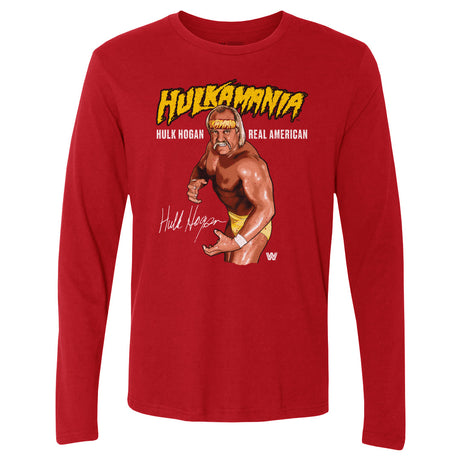 Hulk Hogan Men's Long Sleeve T-Shirt | 500 LEVEL