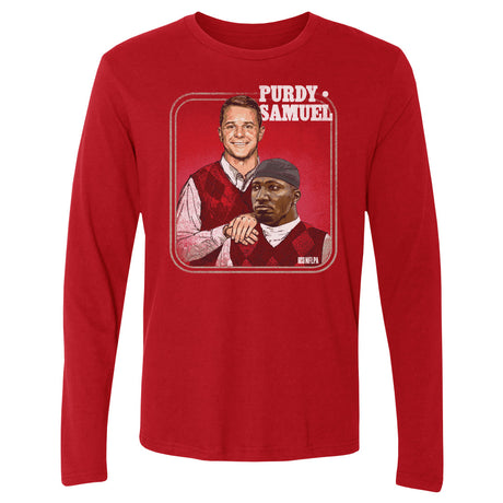 Brock Purdy Men's Long Sleeve T-Shirt | 500 LEVEL
