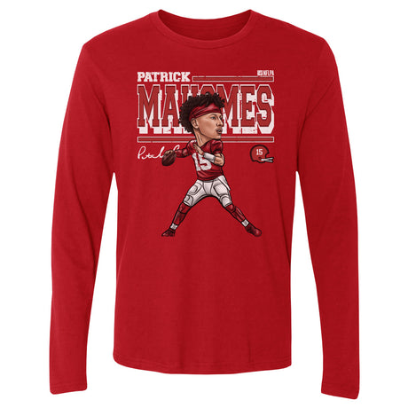 Patrick Mahomes Men's Long Sleeve T-Shirt | 500 LEVEL