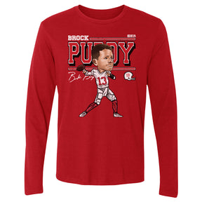 Brock Purdy Men's Long Sleeve T-Shirt | 500 LEVEL