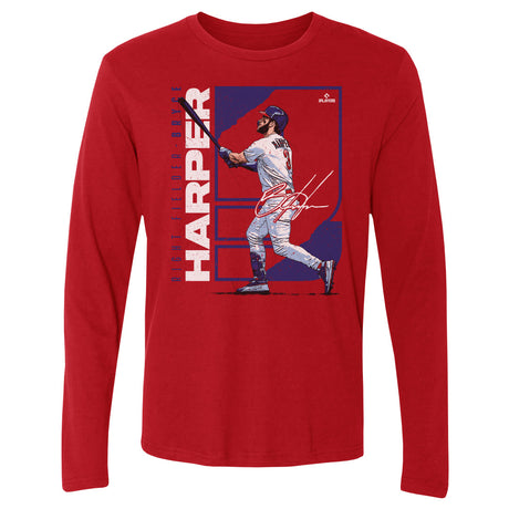 Bryce Harper Men's Long Sleeve T-Shirt | 500 LEVEL
