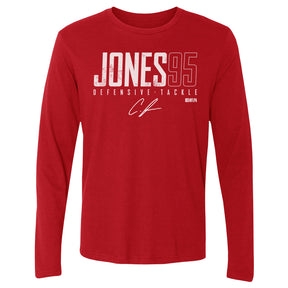 Chris Jones Men's Long Sleeve T-Shirt | 500 LEVEL