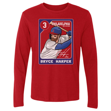 Bryce Harper Men's Long Sleeve T-Shirt | 500 LEVEL
