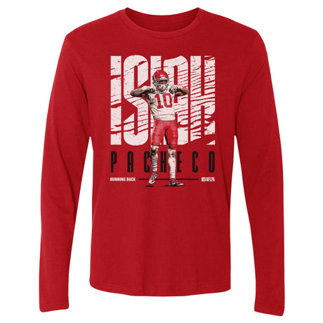 Isiah Pacheco Men's Long Sleeve T-Shirt | 500 LEVEL