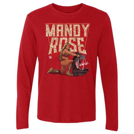 Mandy Rose Men's Long Sleeve T-Shirt | 500 LEVEL