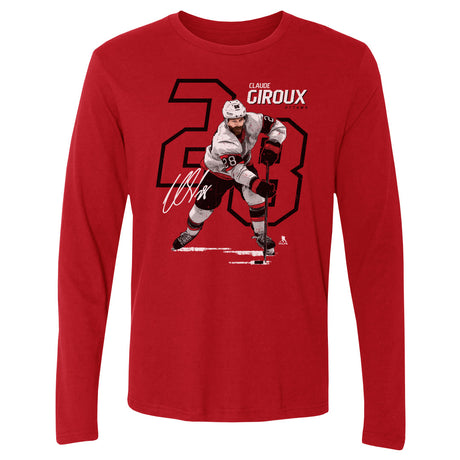 Claude Giroux Men's Long Sleeve T-Shirt | 500 LEVEL