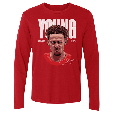 Trae Young Men's Long Sleeve T-Shirt | 500 LEVEL