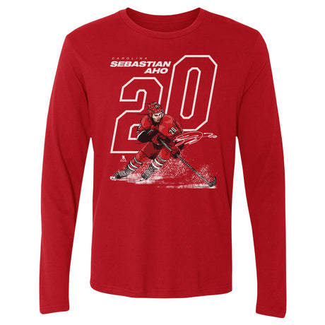 Sebastian Aho Men's Long Sleeve T-Shirt | 500 LEVEL
